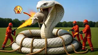 Thumbnail: GIANT King Cobra Attack, Heroic Rescue Team Saves Innocent Sheep