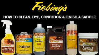 Thumbnail: HOW TO CLEAN, DYE, CONDITION & FINISH A SADDLE