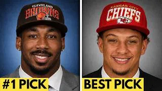 Thumbnail: FIRST VS BEST Pick From Every NFL Draft Since 2016