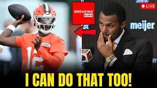Thumbnail: Deshaun Watson Freaking Out After Shedeur Sanders Skips Family Time for Brutal Speed Training!