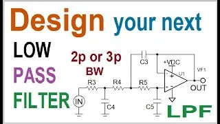 Thumbnail: Low Pass Filter LPF Design by Firas Faham