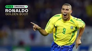 Thumbnail: Ronaldo's Redemption at the 2002 World Cup Final | Golden Boot