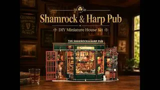 Thumbnail: Tiny Irish Pub ASMR 🍀 A Warm Light After a Long Day| Which tiny detail would you look at first?