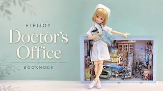 Thumbnail: Building a Tiny Doctor’s Office Book Nook 🩺 | Relaxing Miniature ASMR