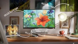 Thumbnail: How to Use Stock Footage in Your 3D Renders [Cinema 4D & Octane]