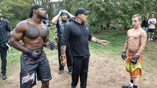 Thumbnail: When HUGE guys get Destroyed by Small MMA Fighters