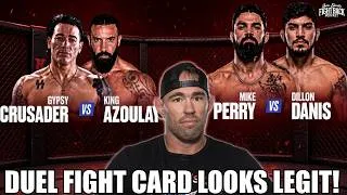 Thumbnail: Jake Shields Breaks Down Duel Fight Card - Gypsy Crusader, Mike Perry, Dillon Danis on the 29th!