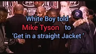 Thumbnail: Mike loses control when A white Boy says 'Get in a straight Jacket'