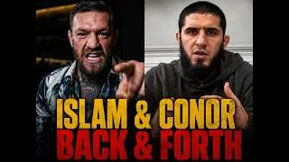 Thumbnail: Islam Makhachev and Conor McGregor INSULT Each Other During Phone Call To Promote Boxing Fight!