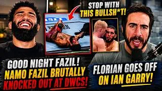 Thumbnail: NEMO FAZIL Gets VICIOUSLY KNOCKED OUT at DWCS! Kenny Florian GOES OFF on Ian Garry