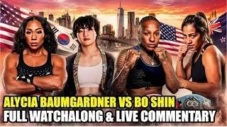Thumbnail: Alycia Baumgardner vs. Bo Mi Re Shin Highlights | The Boxing Queen Met a Korean Monster! HIGHLIGHTS