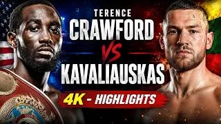 Thumbnail: Terence Crawford Vs. Kavaliauskas | 4K - HIGHLIGHTS