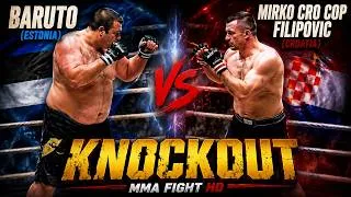 Thumbnail: BARUTO (ESTONIA) VS MIRKO CRO COP FILIPOVIC (CROATIA) | KO's LATEST MMA BOXING FIGHT HIGHLIGHTS HD