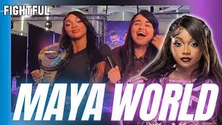 Thumbnail: Maya World Talks Her Quick Rise, Kairi, Dream Matches, Visiting London And Glasgow
