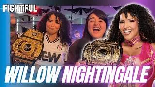 Thumbnail: Willow Nightingale On AEW All In London, Wembley, Mercedes Match | Interview