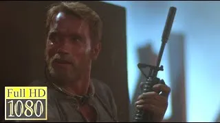 Thumbnail: Arnold Schwarzenegger gets into a brawl in prison / The Running Man (1987)