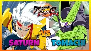 Thumbnail: DBFZ 1.50 - SATURN vs TOMACHI gameplays (Super Baby 2, Cell, Goku Black vs UI Goku, Cell, Piccolo)