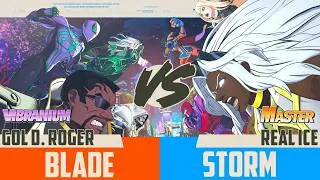 Thumbnail: Blade vs Storm ▰ High Level Gameplay ▰ Gol D. Roger vs Real Ice ▰ Marvel Tokon Fighting Souls