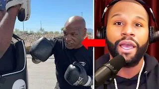 Thumbnail: Floyd Mayweather REACTS to Mike Tyson’s SHOCKING New Training Footage at 57!