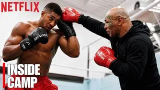 Thumbnail: INSIDE CAMP:Anthony Joshua TRAINS WITH Mike Tyson Ahead of Jake Paul Showdown!