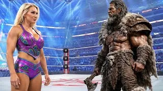 Thumbnail: Full Match - Charlotte Flair vs Glacial Ravager | Iron Man Match 2026 | 18 Aug, 2026 🔥WWE 2K25