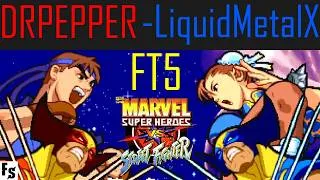 Thumbnail: Marvel Super Heroes vs Street Fighter - DRPEPPER [Wolverine/Ryu] v -LiquidMetalX [Wolverine/Chun-Li]