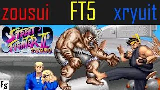 Thumbnail: Super Street Fighter 2 Turbo - zousui [Blanka] vs xryuit [Ryu] (Fightcade FT5)