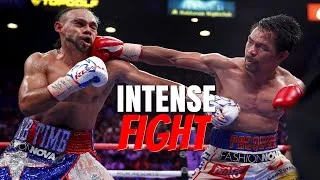 Thumbnail: Manny Pacquiao vs Keith Thurman INTENSE FIGHT Highlights with Slow Motion