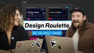 Thumbnail: Creating a viral ad campaign in 30 min w Figma Motion and gen plugins/shaders I Design Roulette Ep 4