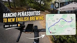 Thumbnail: POV Bike Ride from Rancho Peñasquitos to New English Brewing   San Diego Cycling Adventure