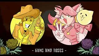 Thumbnail: Deltarune - GUNS AND ROSES ft. Hatsune Miku [Cutie Mew Mew Magic X Petal Dance]