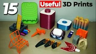 Thumbnail: 15 FUNCTIONAL 3D Prints