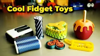 Thumbnail: Top 7 3D Printed Fidget Toys – Must Print Stress Relievers!