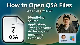 Thumbnail: How to Open QSA Files (Quick Save Archive)