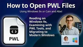 Thumbnail: How to Open PWL Files (Windows 9x Password List)