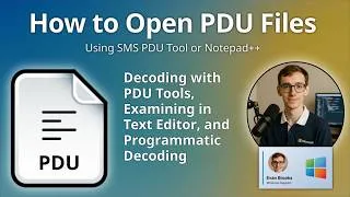 Thumbnail: How to Open PDU Files (SMS Protocol Data Unit)