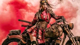 Thumbnail: Steampunk Samurai Biker Chick | Survivors Fight for a Dying World | Post-Apocalyptic | Full Movie