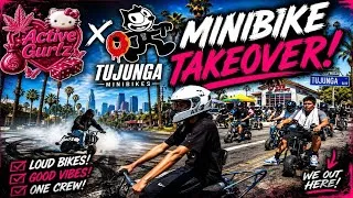 Thumbnail: Active Girls x Tujunga Minibike Ride Out!