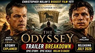 Thumbnail: Christopher Nolan's the Odyssey Trailer Breakdown | Upcoming Hollywood Movies 2026