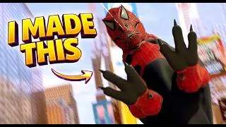 Thumbnail: I added a T. REX into SPIDER-MAN!