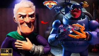 Thumbnail: Titanium Rex vs Blue Menace! 💥🦸 | SuperMansion Full Scene | 4K