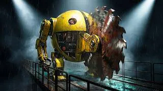 Thumbnail: Pacman Teams Up with Walking Robot Blade Inside a Massive Mechanical Maze Adventure
