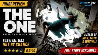 Thumbnail: She Survived a Plane Crash Alone! 😱 The One Movie Review in Hindi | Prime Video