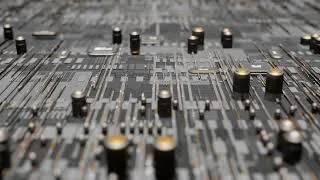 Thumbnail: Motherboard Technology and AI Data Chips Animated Visual Concept - Free Stock Video
