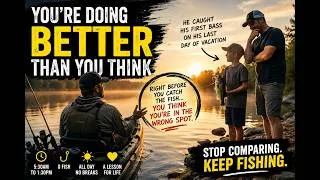 Thumbnail: You’re Doing Better Than You Think | A Fishing Lesson About Life