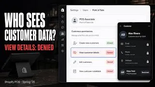 Thumbnail: Who Can See Customer Data? Shopify POS Privacy Controls Explained