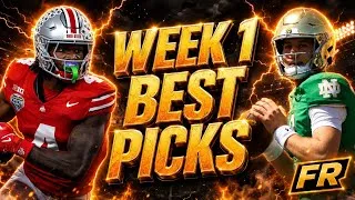 Thumbnail: College Football Week 1 Best Bets, Picks, Player Props, Spreads, CFB Predictions Today FREE 