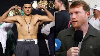 Thumbnail: “HE CAN’T EVEN MAKE 175!” Canelo FINALLY FIRES BACK at David Benavidez! 🔥🥊