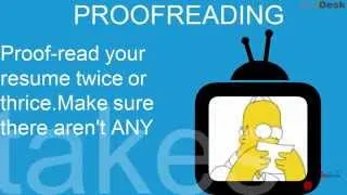 Thumbnail: Resume Tips for Dummies