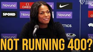 Thumbnail: Why Gabby Thomas is NOT Running the 400m + Talks 200m World Record + 2026 Goals & 2028 Olympics